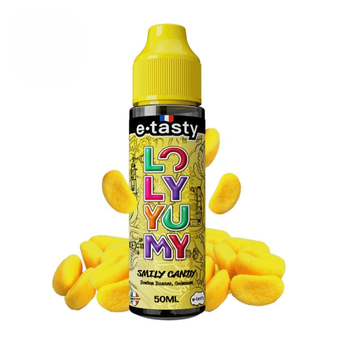 E-liquide Smily Candy 50ml – Loly Yumi - E.Tasty