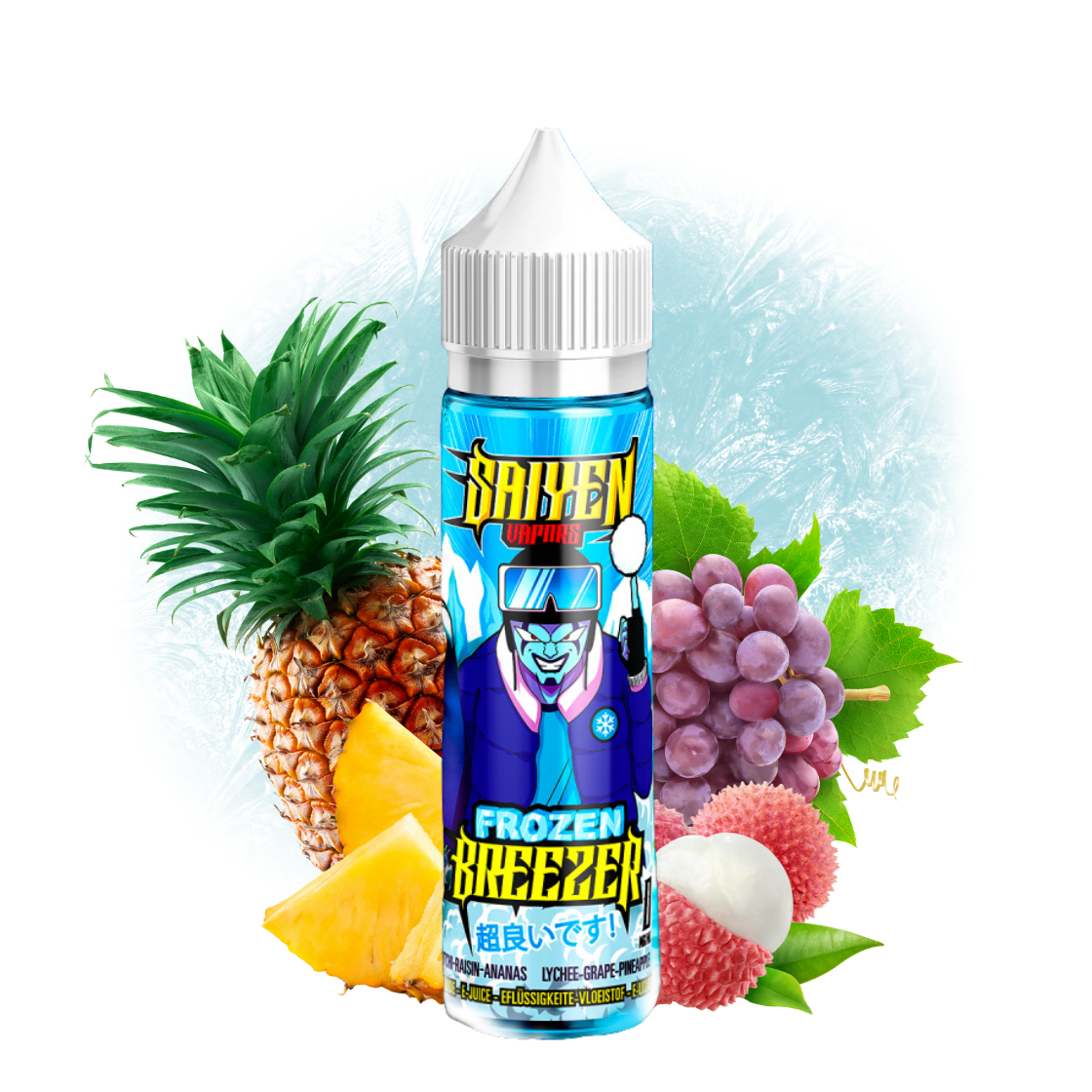 E-liquide Frozen Breezer 50ml – Saiyen Vapors