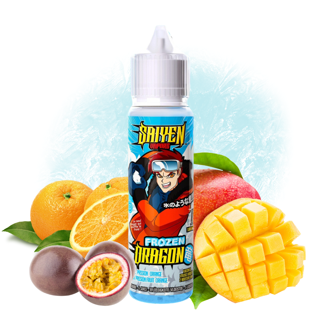 E-liquide Frozen Dragon 50ml – Saiyen Vapors - Swoke