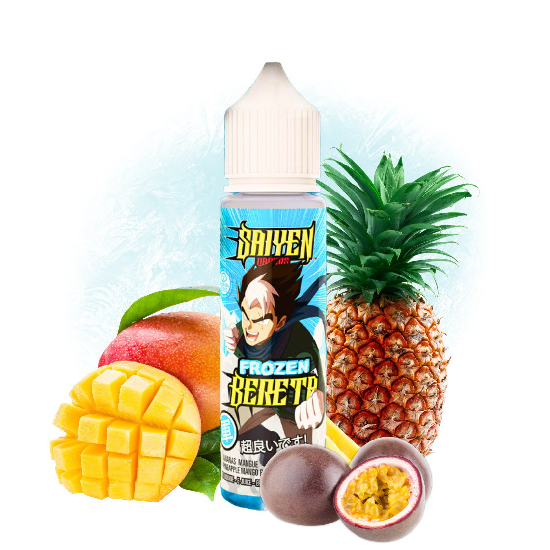 E-liquide Frozen Bereta 50ml – Saiyen Vapors - Swoke
