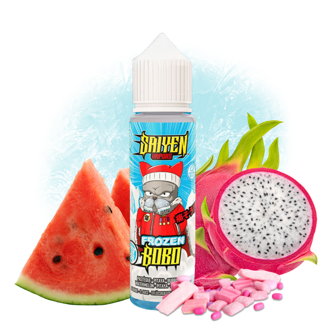 E-liquide Frozen Bobo 50ml – Saiyen Vapors - Swoke
