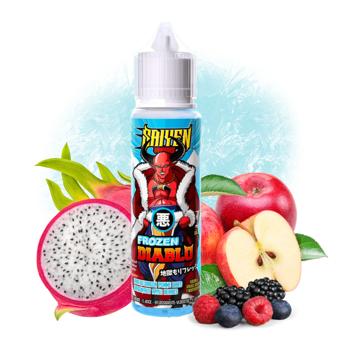 E-liquide Frozen Diablo 50ml – Saiyen Vapors - Swoke