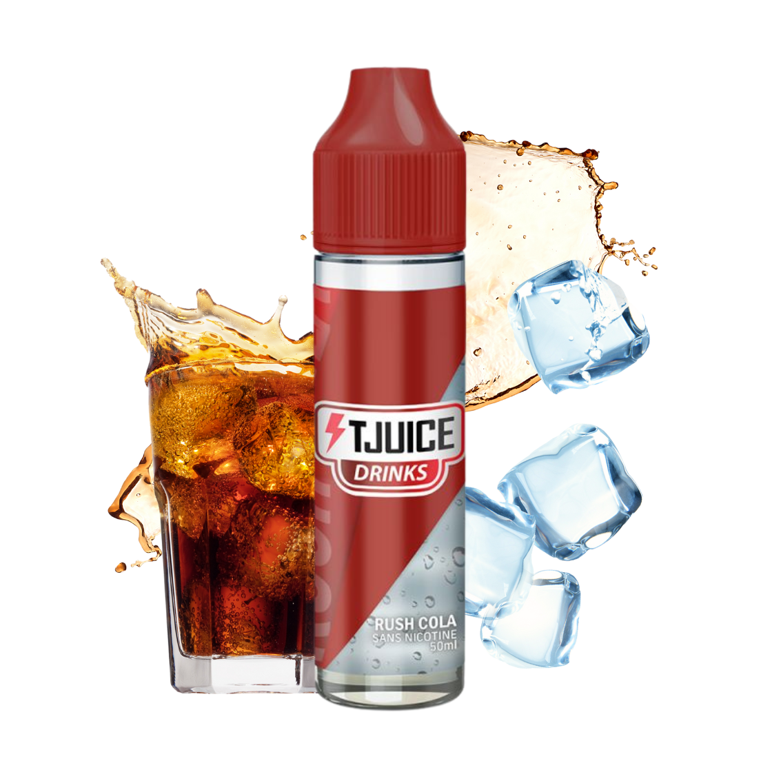 E-liquide Rush Cola 50ml – Drinks – TJuice