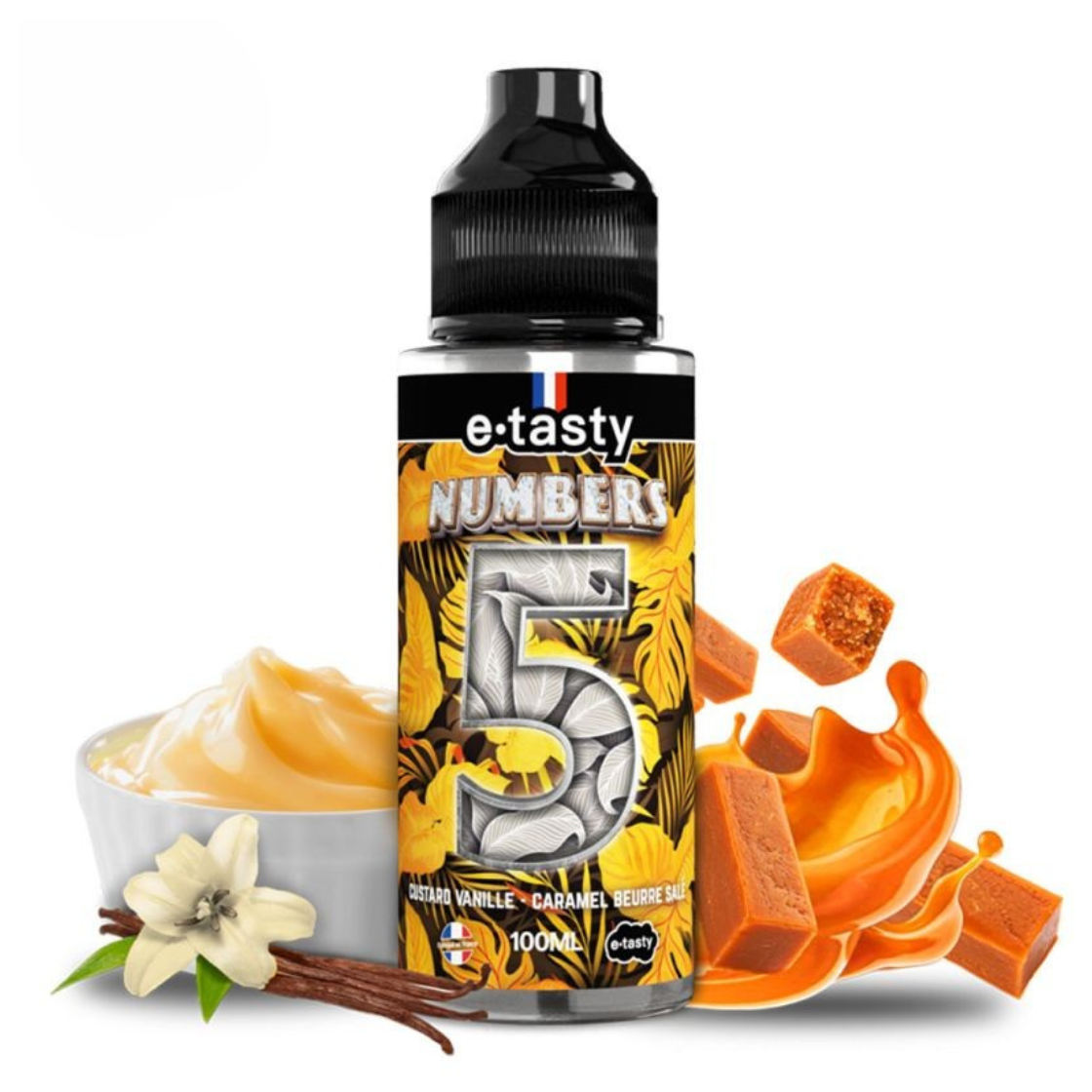 E-liquide Cinq 100ml – Numbers – E.Tasty