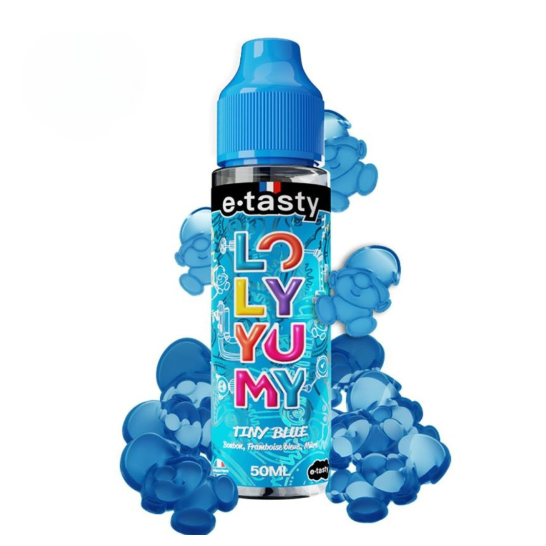 E-liquide Tiny Blue 50ml – Loly Yumi - E.Tasty