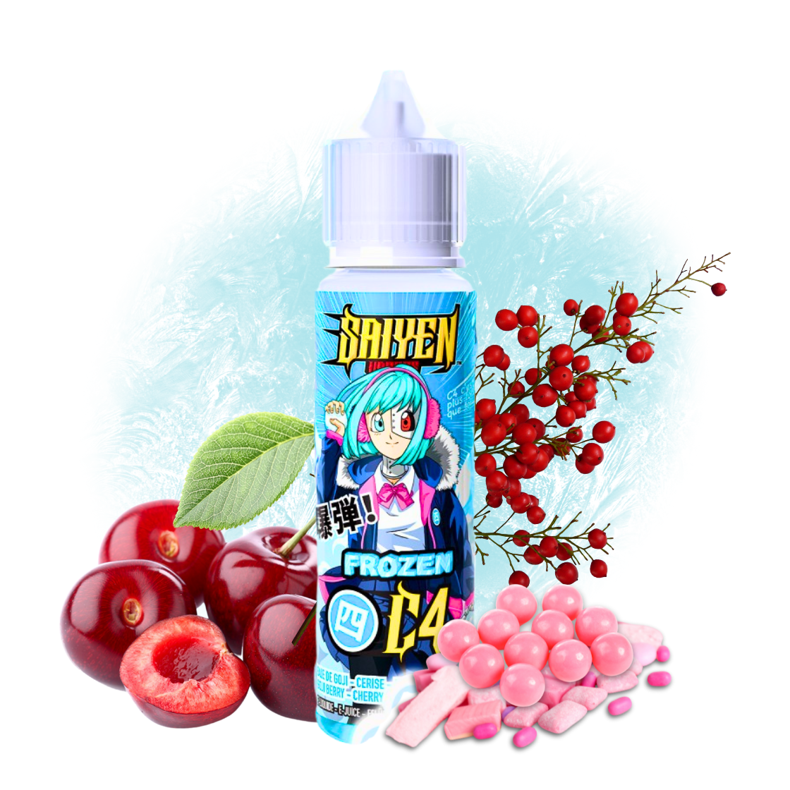 E-liquide C4 50ml – Saiyen Vapors - Swoke