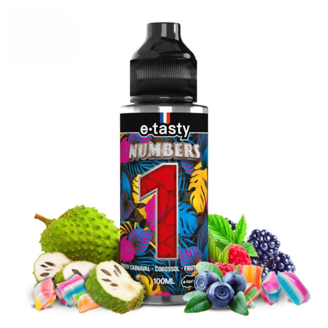 E-liquide Un 100ml – Numbers – E.Tasty