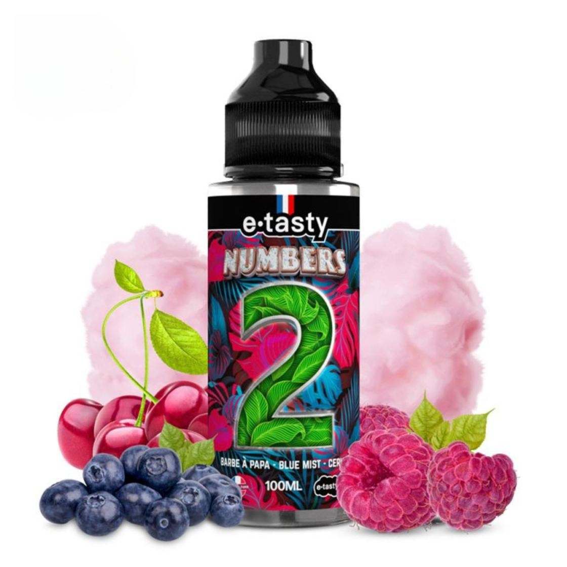 E-liquide Deux 100ml – Numbers – E.Tasty