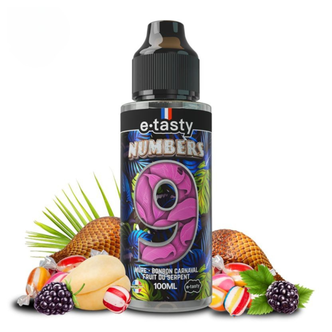 E-liquide Neuf 100ml – Numbers – E.Tasty