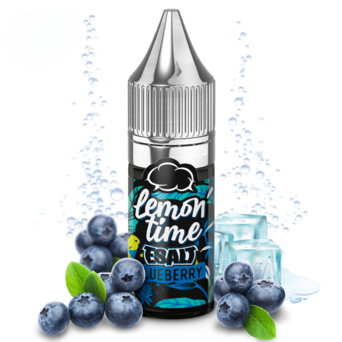 E-liquide Blueberry 10ml – Lemon Time – Eliquid France – Sels de Nicotine