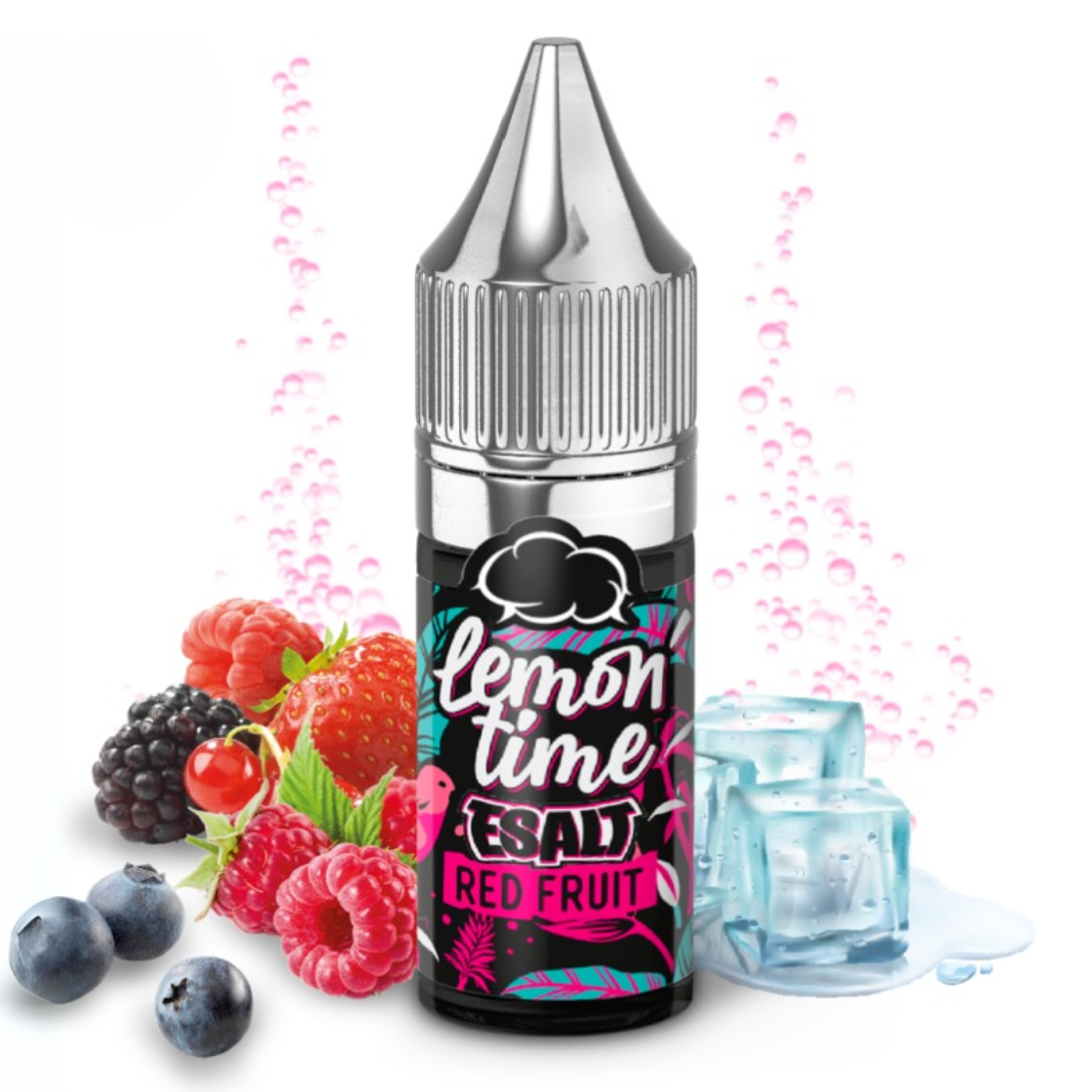 E-liquide Red Fruit 10ml – Lemon Time – Eliquid France – Sels de Nicotine