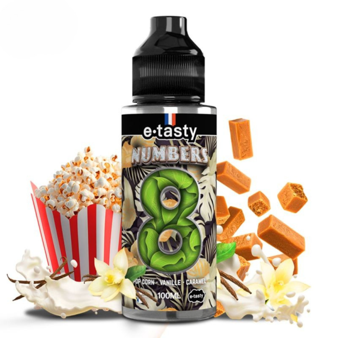 E-liquide Numbers 8 100ml - E.Tasty