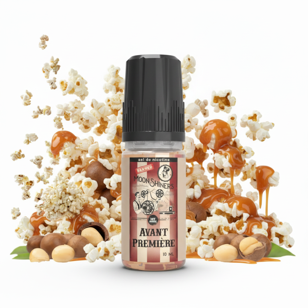 Moon shiners : Avant premiere 10ml SALT - Le French Liquide